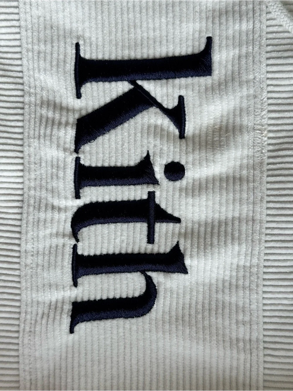 KITH Ivory corduroy hoodie - XL